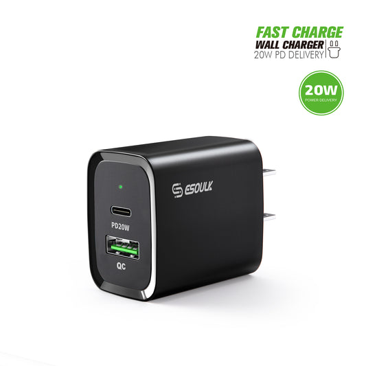 20W PD&QC Fast Wall Charger