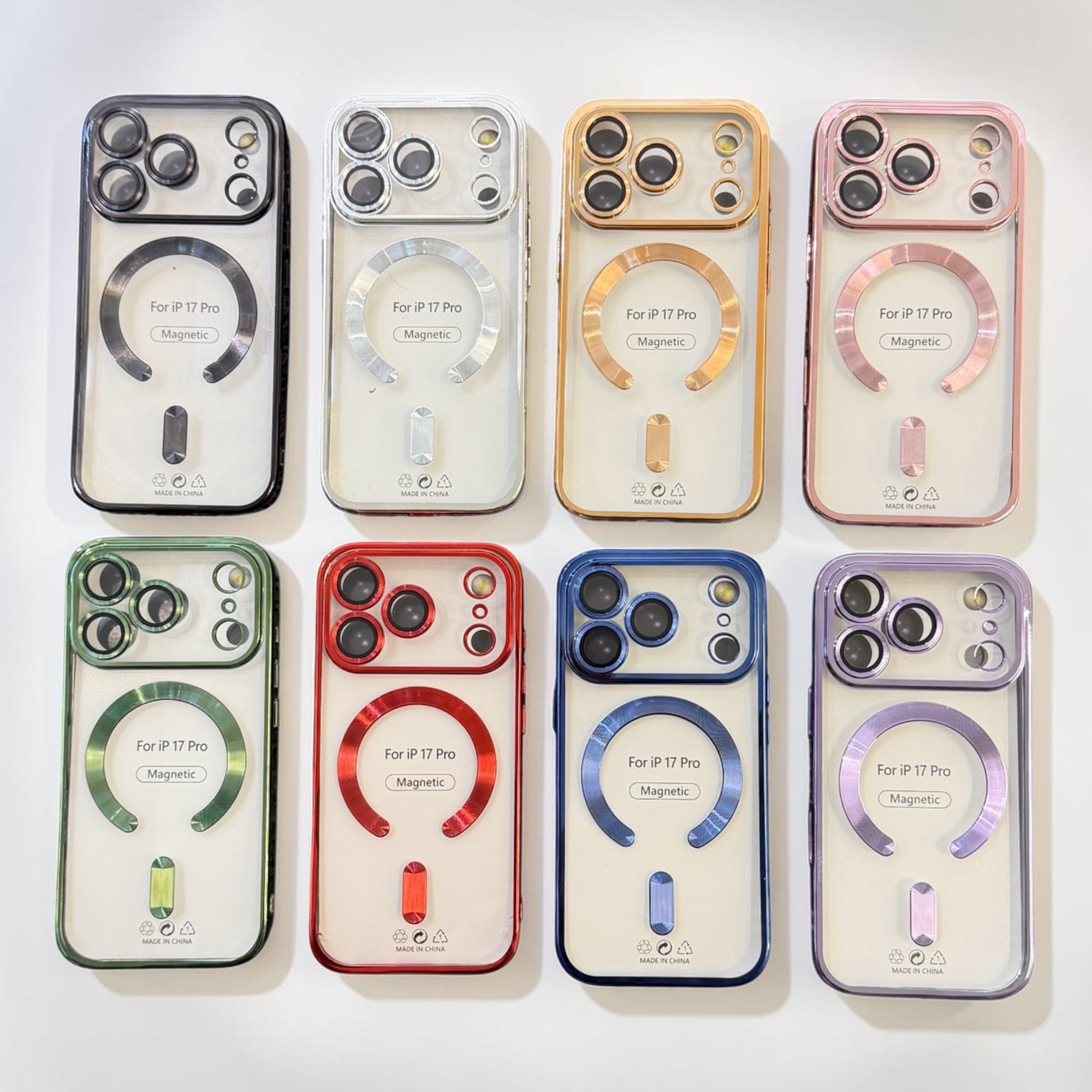 iPhone 17 Series Chrome Clear Case