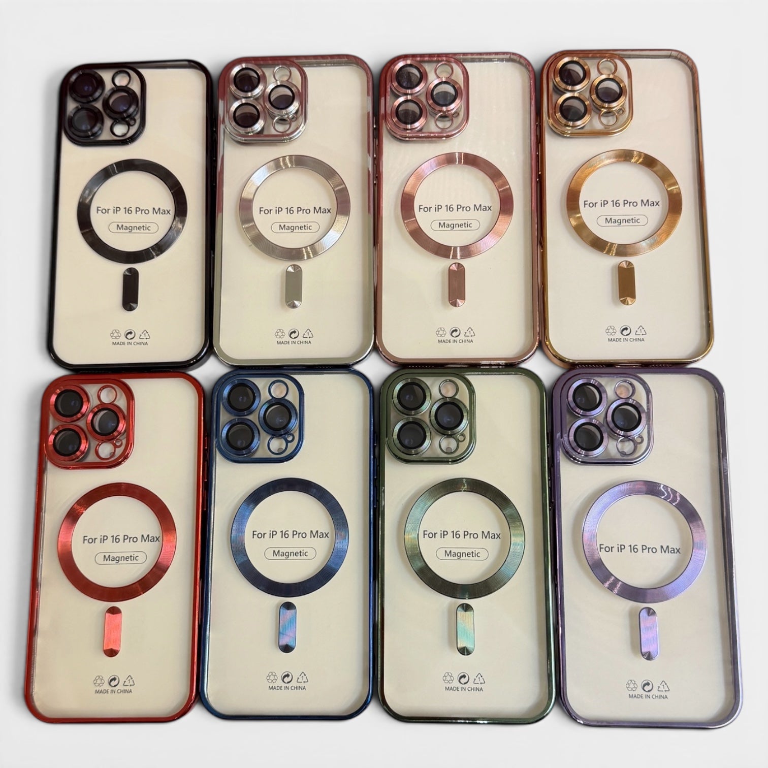 iPhone 16 Series Chrome Clear Case