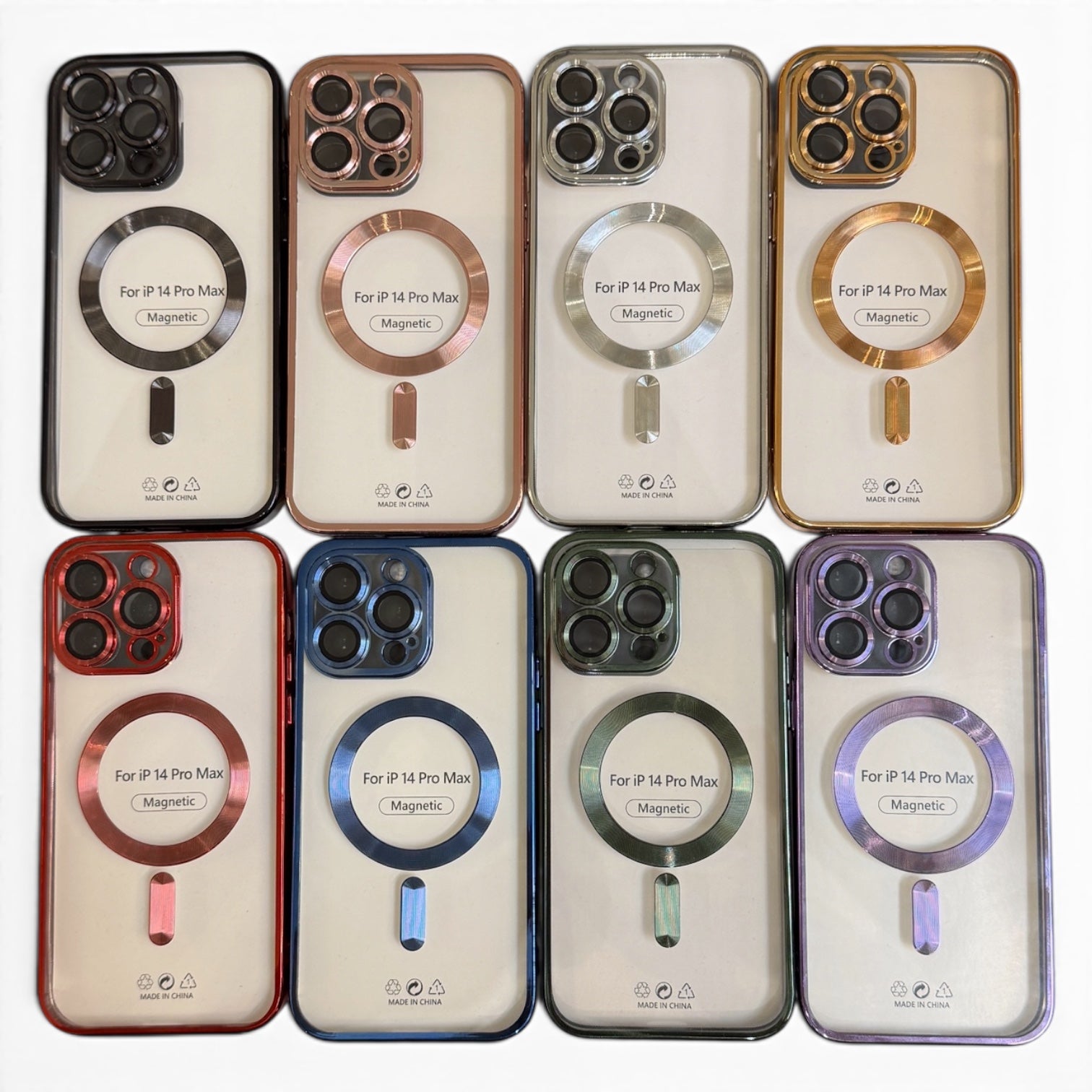iPhone 14 Series Chrome Clear Case