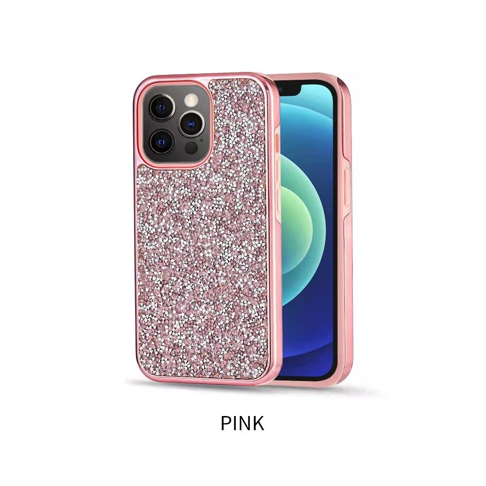 Diamond Hybrid Case Pink